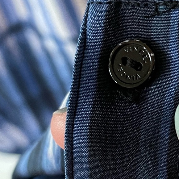 Vince| Silk Ombre Striped Long Sleeve Blouse, Size 8••• - Picture 9 of 14